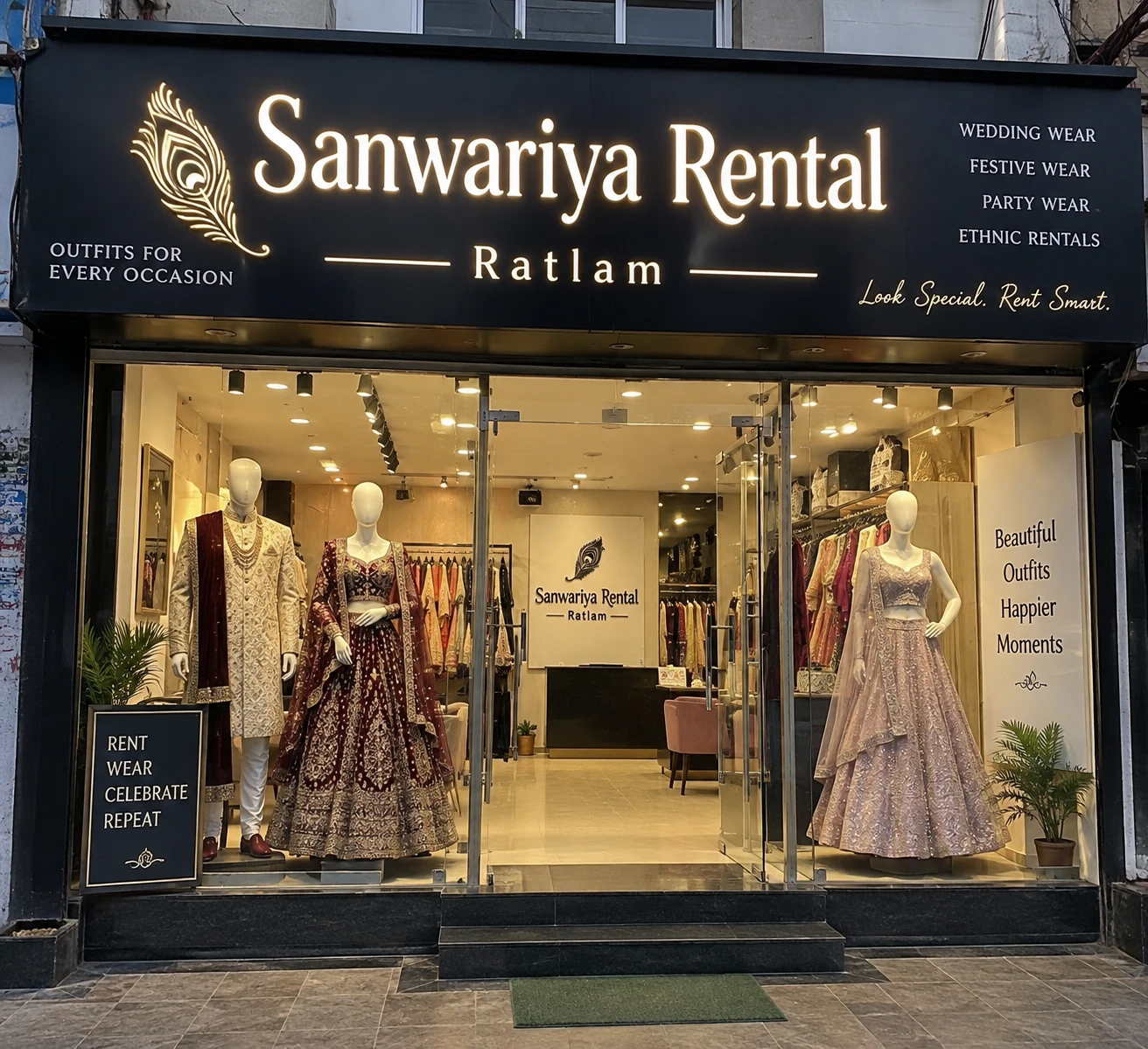 Sanwariya Rental storefront